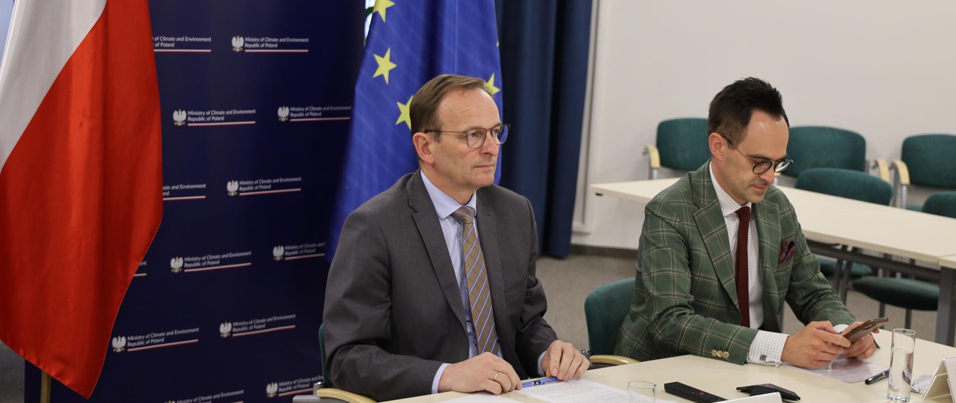 Wiceminister Edward Siarka rozmawiał z przedstawicielem rządu Hiszpanii na temat bieżących spraw z obszaru unijnej polityki leśnictwa