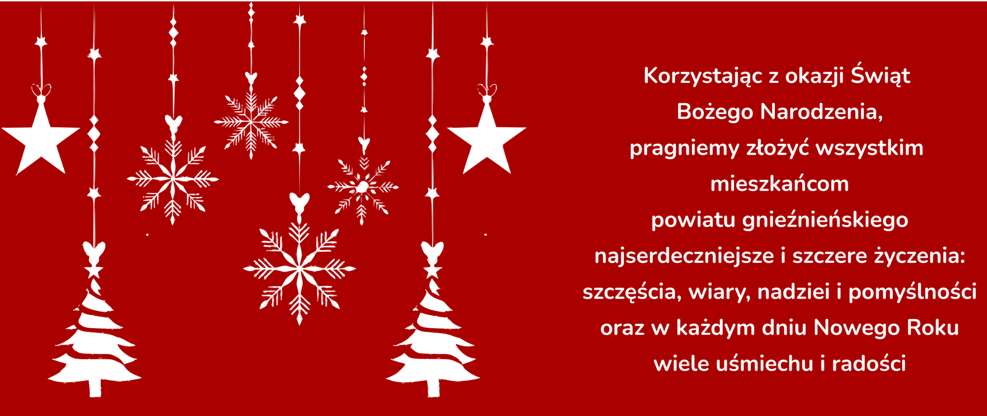 Życzenia świąteczne 2025 