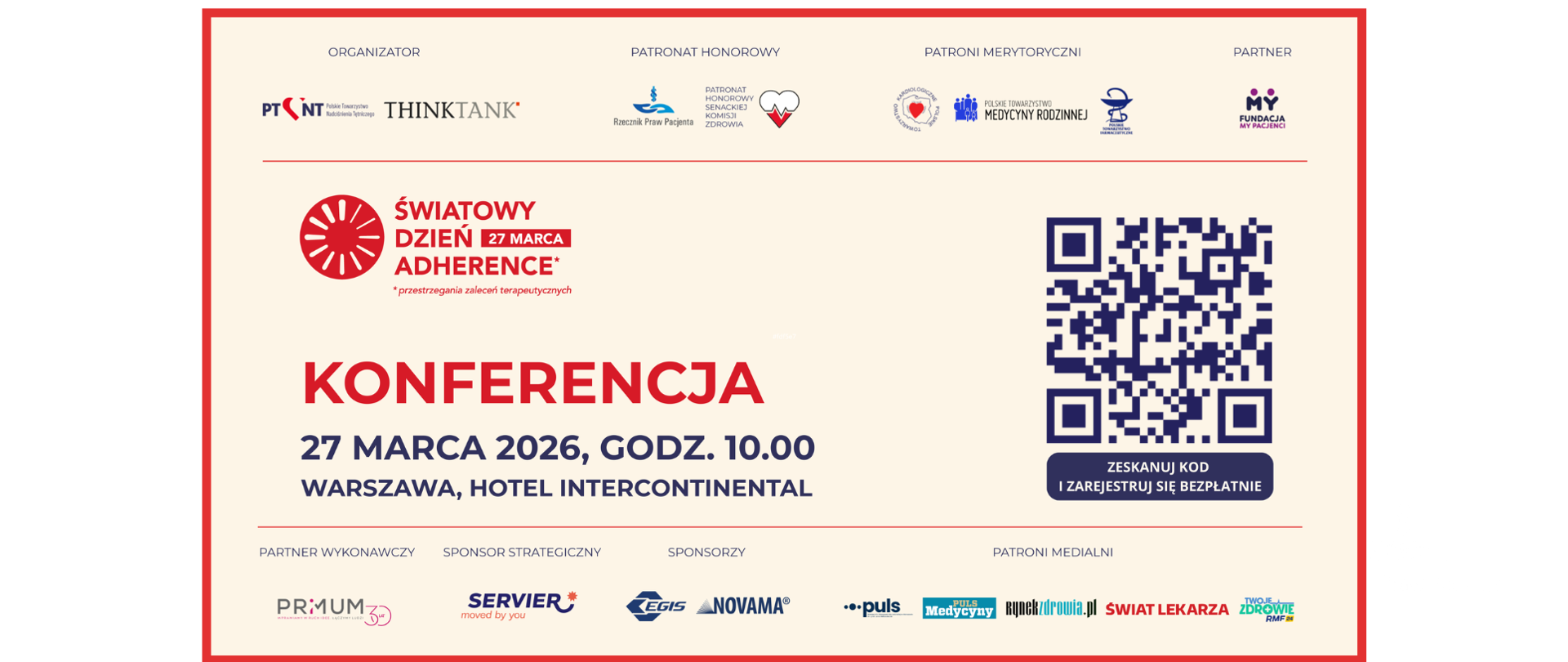 Konferencja II Światowy Dzień Adherence