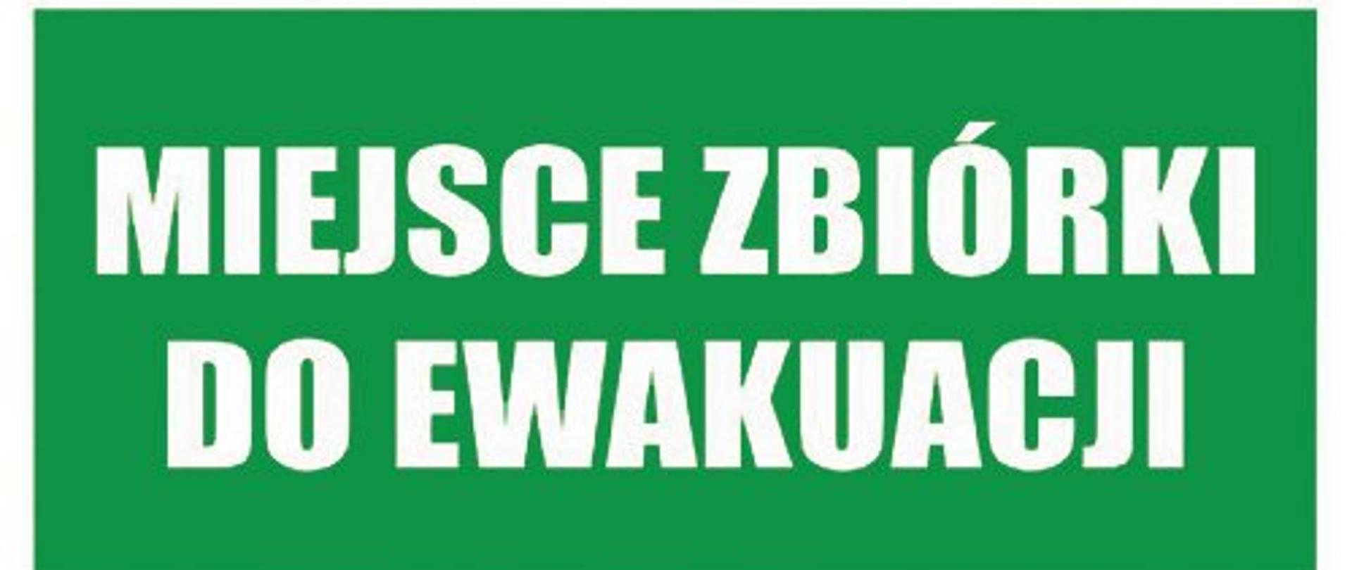 znak ewakuacja