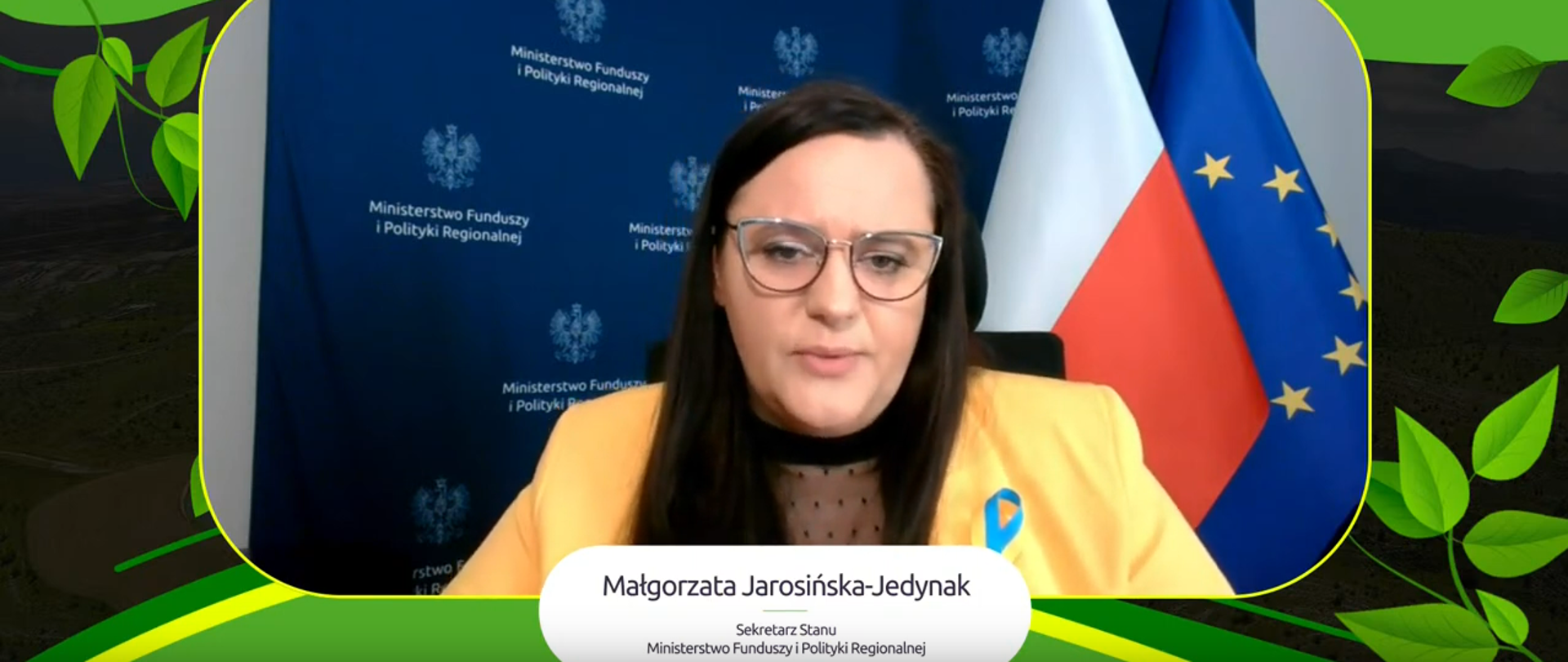 wiceminister Małgorzata Jarosińska-Jedynak
