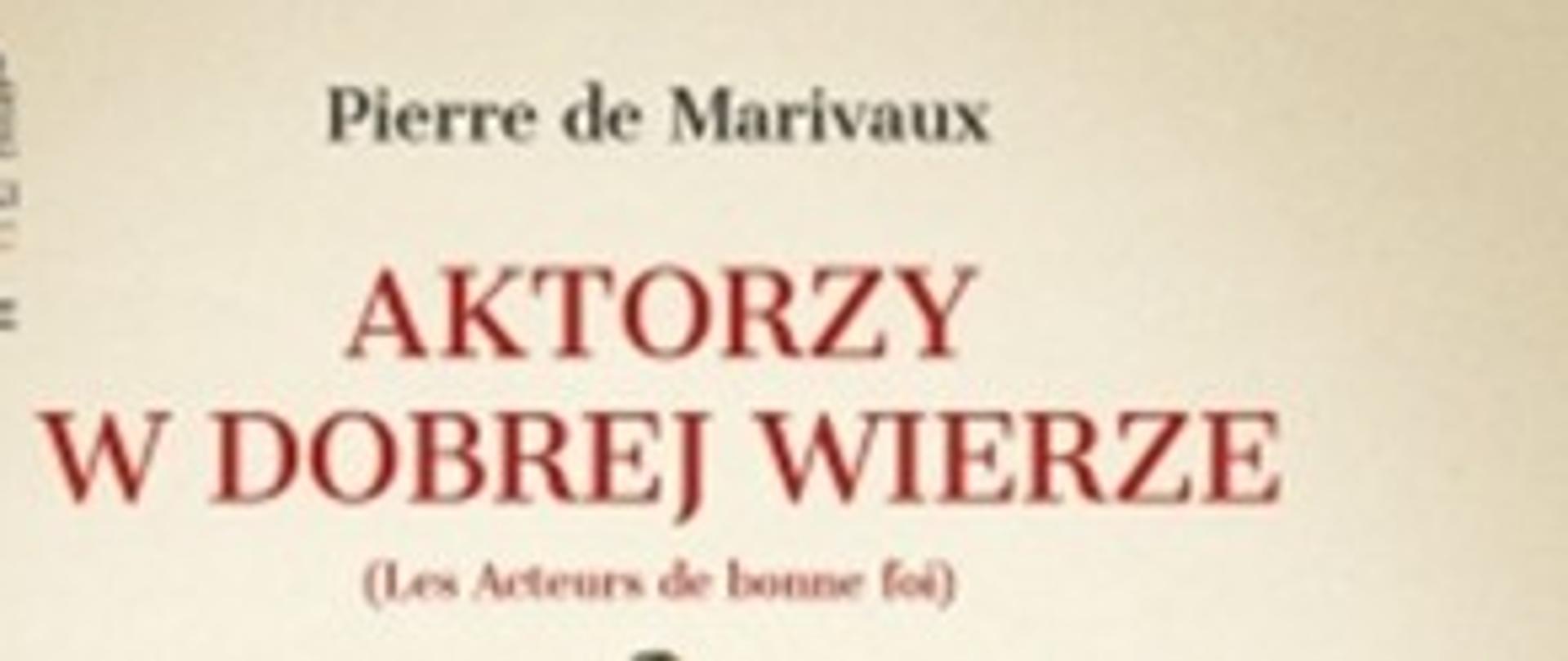 Plakat- Aktorzy w dobrej wierze. Próba