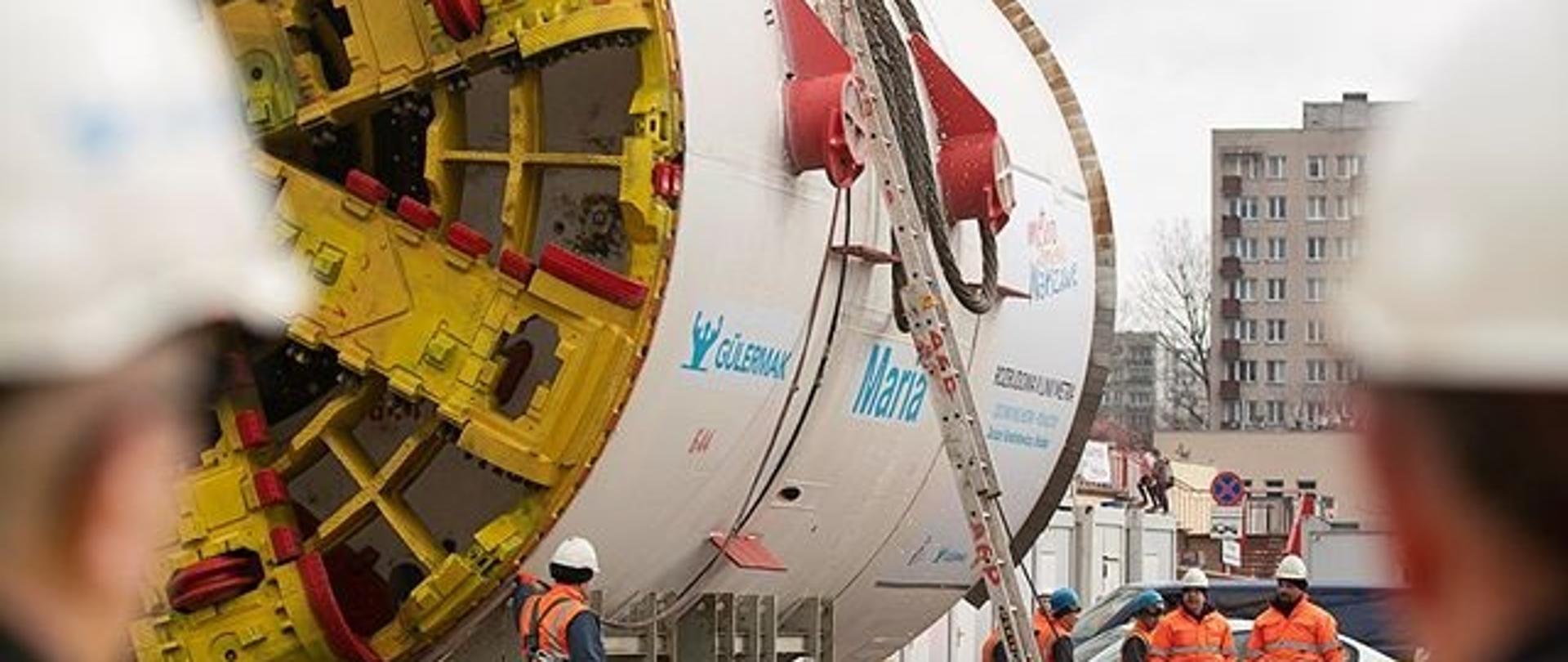 Metro na Bródno: Przygotowania do opuszczania tarcz
