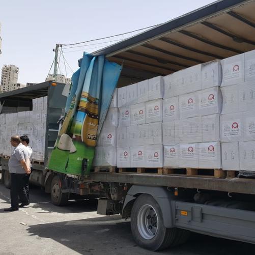 Wsparcie dla mieszkańców Hebronu dotkniętych negatywnymi skutkami pandemii COVID 19 fot. Biuro Przedstawiciela RP w Ramallah