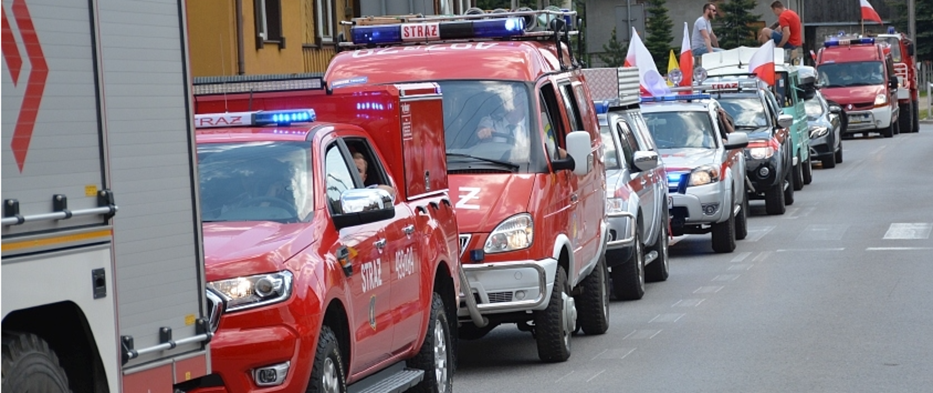 XVII Samochodowa i XI Motocyklowa Pielgrzymka Strażaków Drogą Papieską z Zakopanego do Ludźmierza