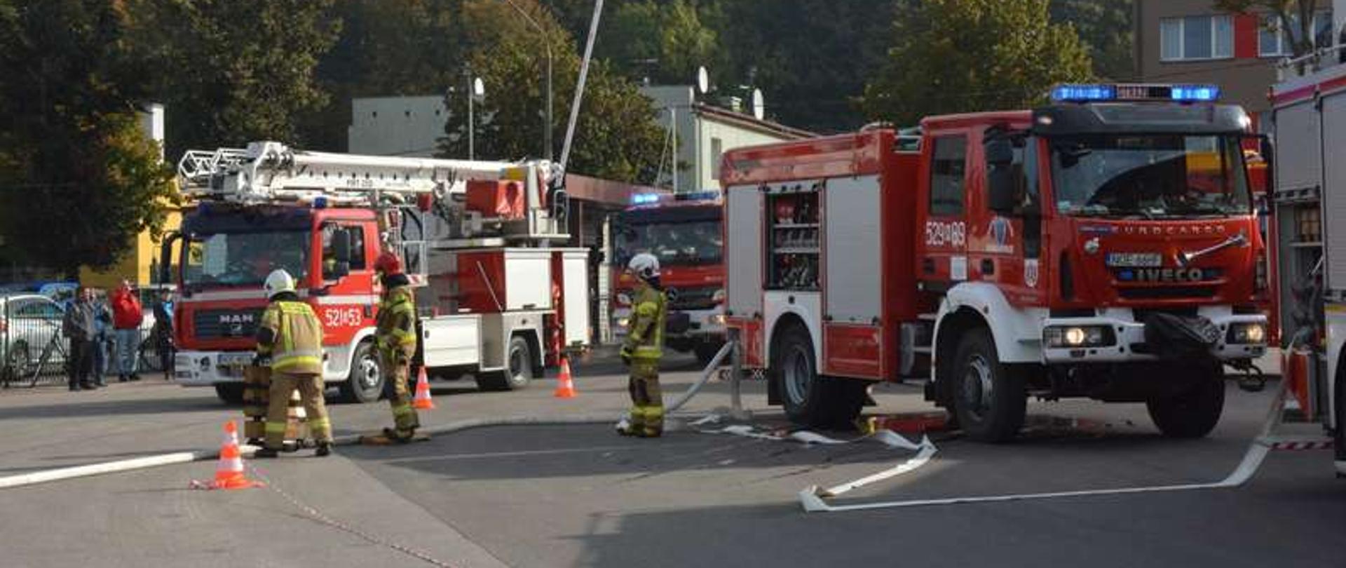 Ćwiczenia Komendanta Powiatowego PSP