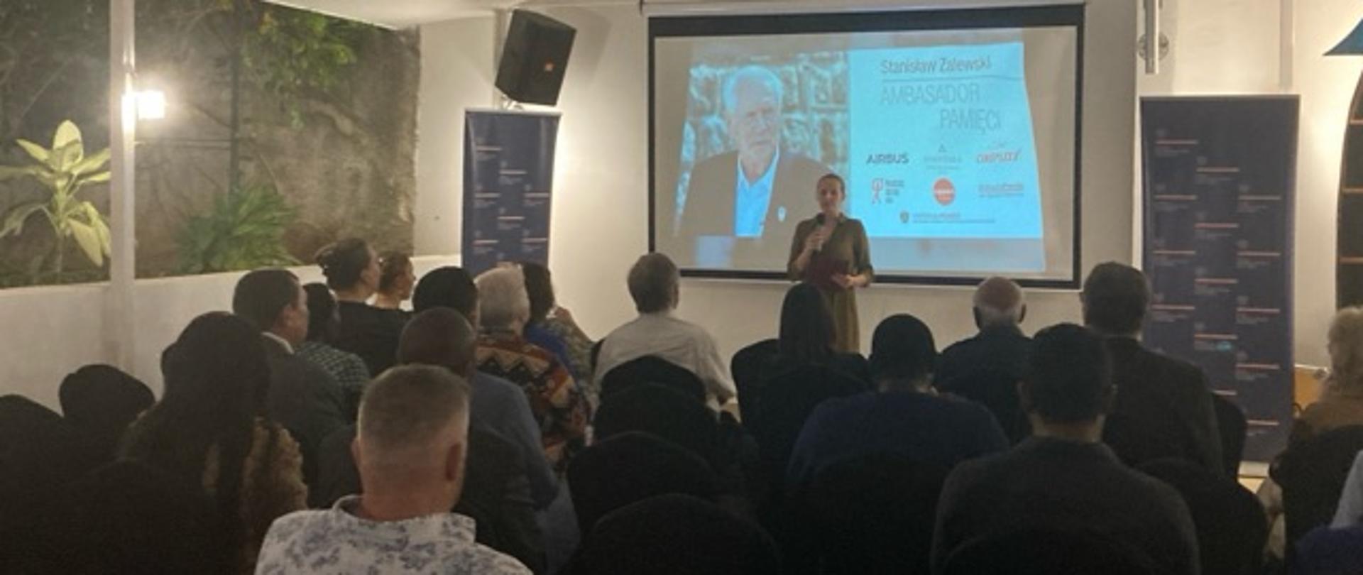 Screening of the Documentary “Ambassador of Remembrance” directed by Magdalena Żelasko at the Embassy of the Republic of Poland in Dar es Salaam