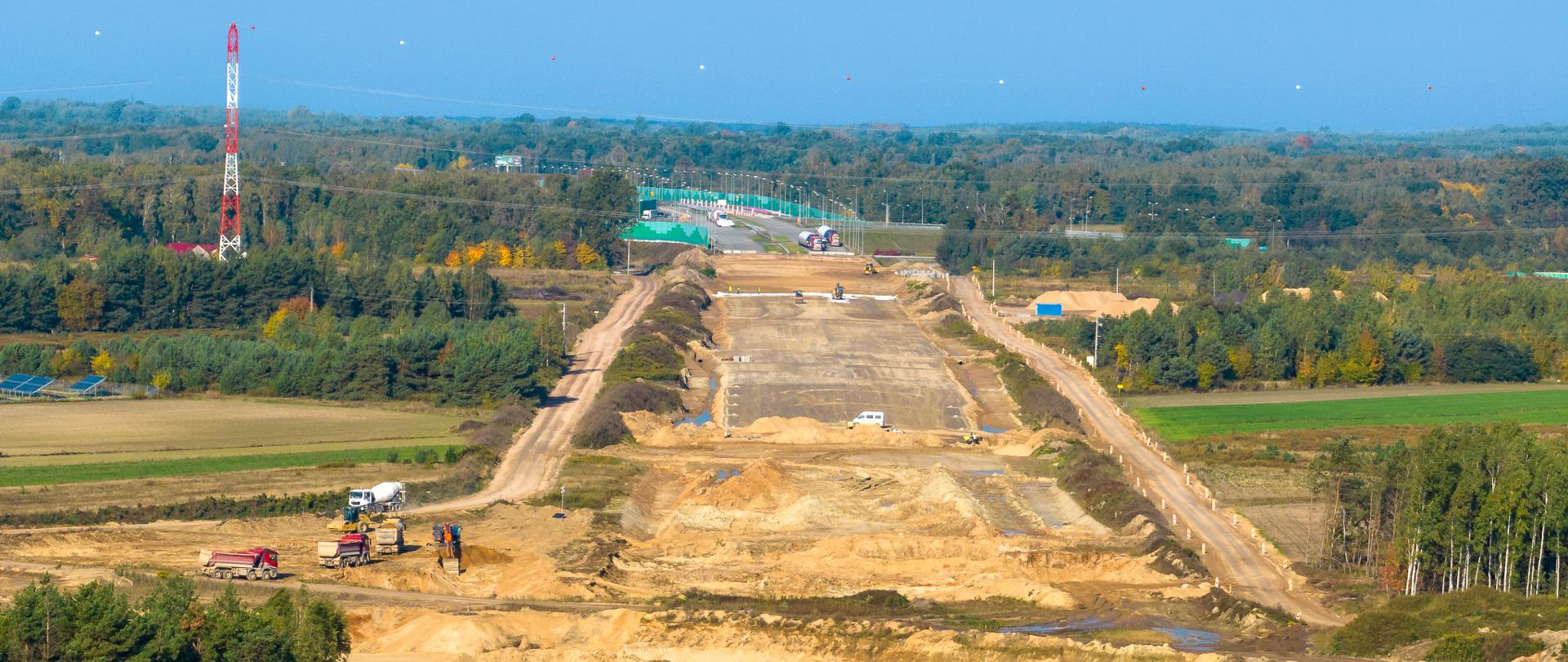 Budowa A2 Kałuszyn - Groszki