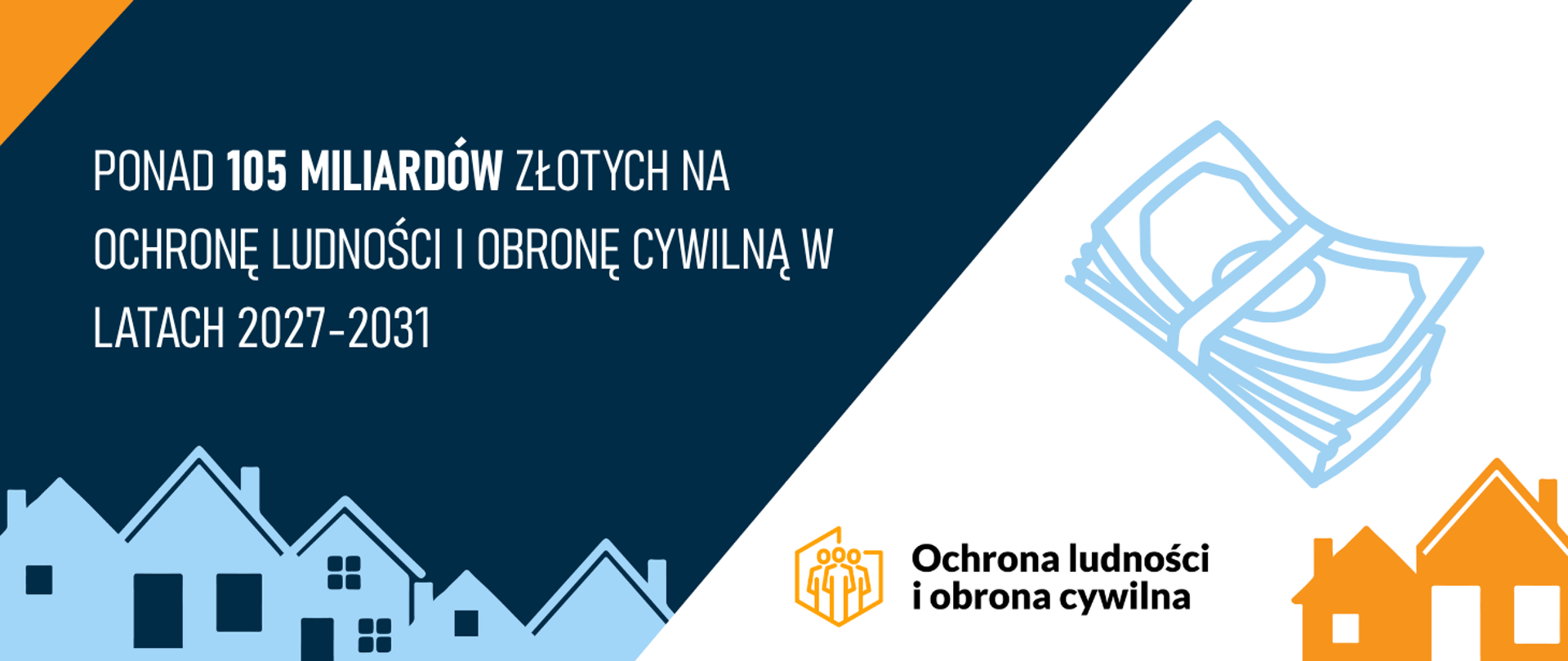 Ponad 105 miliardów złotych na ochronę ludności i obronę cywilną w latach 2027-2031