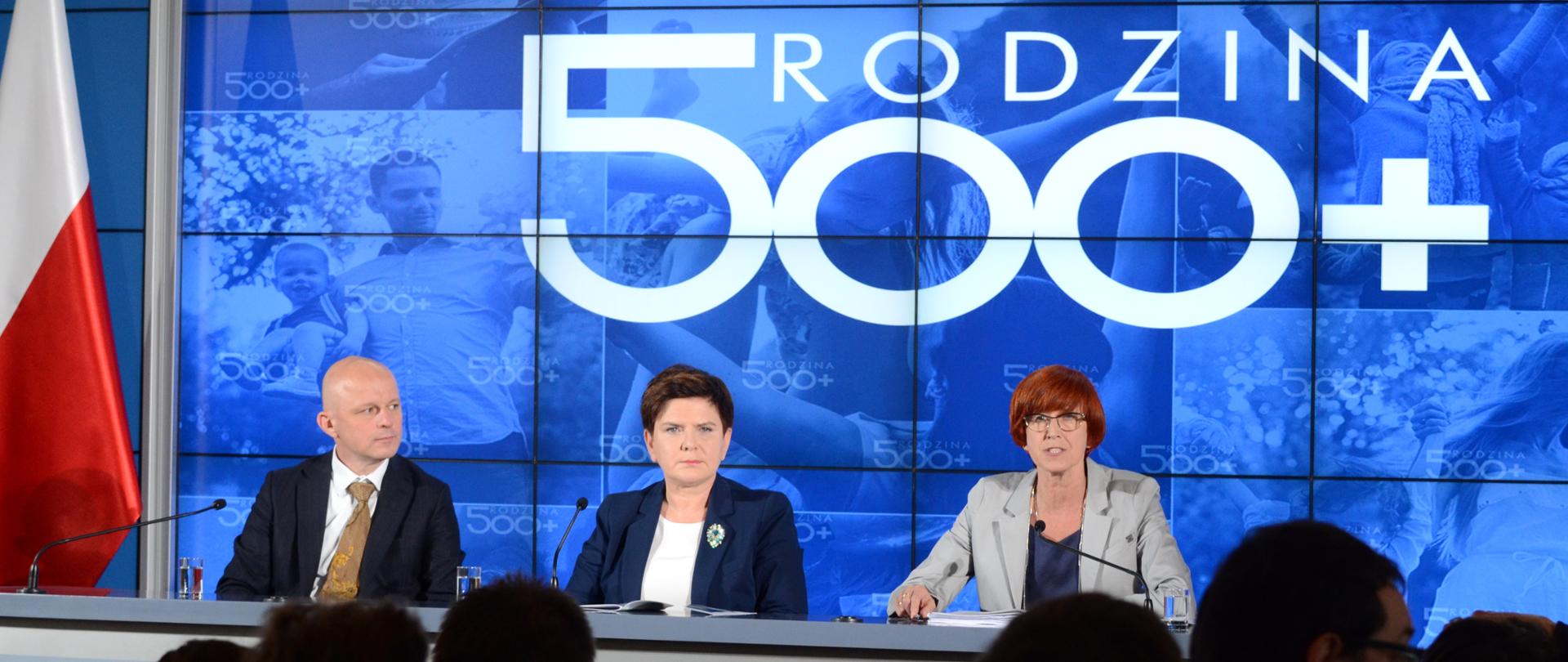 Konferencja podsumowująca 3 miesiące programu „Rodzina 500 plus