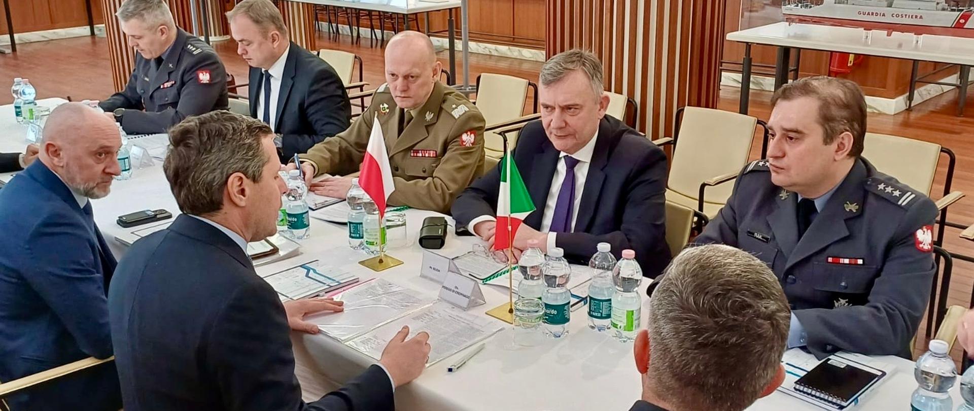 Spotkanie wiceministra P. Bejdy z podsekretarzem stanu Matteo Perego di Cremnago