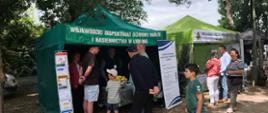 Stoisko informacyjne WIORiN w Lublinie XXXVIII Wystawa Maszyn i Urządzeń Rolniczych
