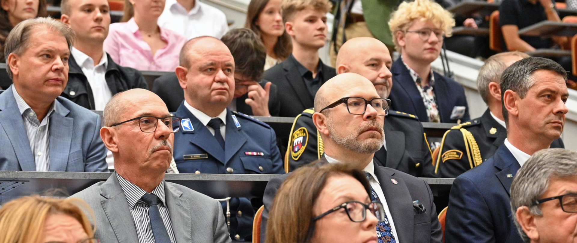 Goście podczas inauguracji roku akademickiego Politechniki Bydgoskiej.