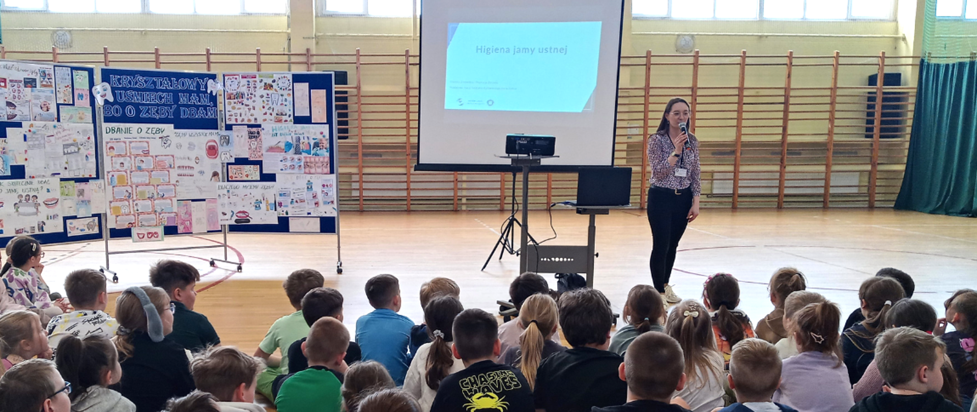 Prelekcja na temat higieny jamy ustnej
