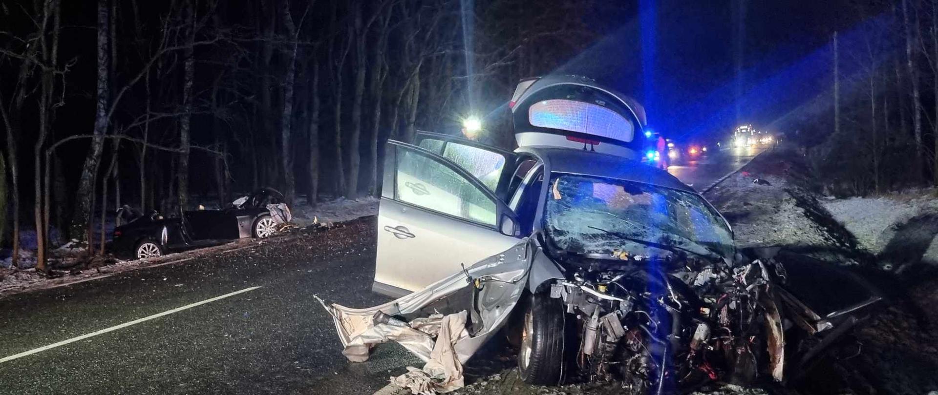 Śmiertelny wypadek w Lipie – Wojciechowo na DW 178