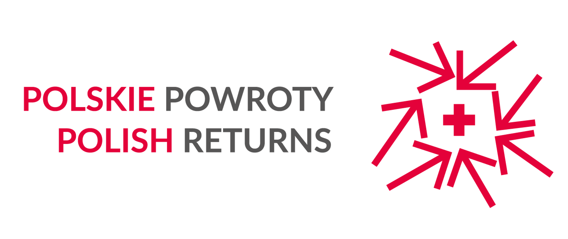 Grafika z napisem Polskie powroty - Polish returns