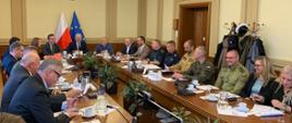 posiedzenie Wojewódzkiego Zespołu Zarządzania Kryzysowego