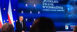 Gala podsumowująca konkursy na temat życia i twórczości Cypriana Kamila Norwida. Fot. Daniel Gnap/KPRM
