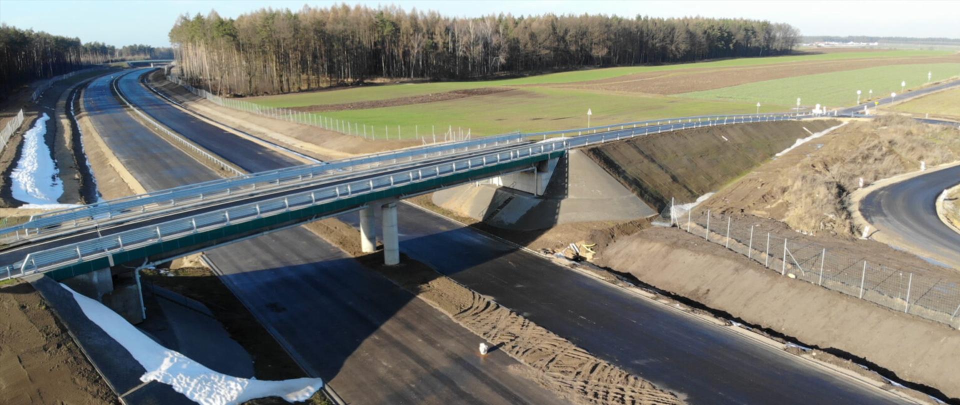 Wiadukt WD-16 na obwodnicy Olesna w ciągu S11