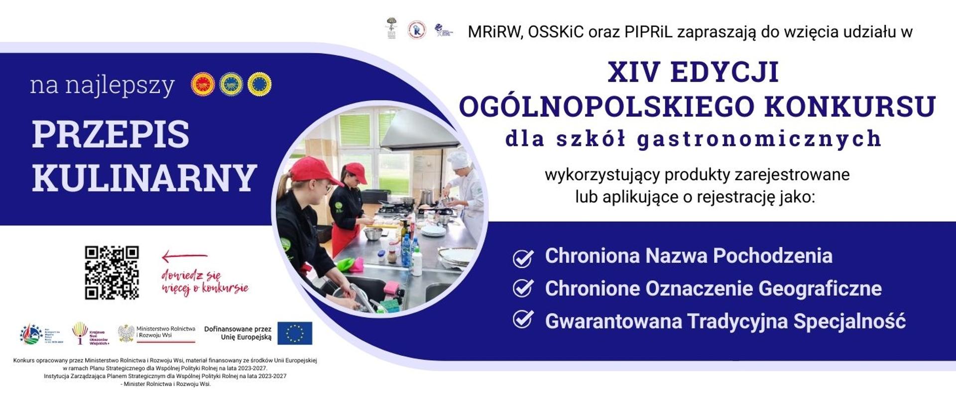 Przypominamy: tylko do 1 października czekamy na zgłoszenia do XIV edycji konkursu kulinarnego