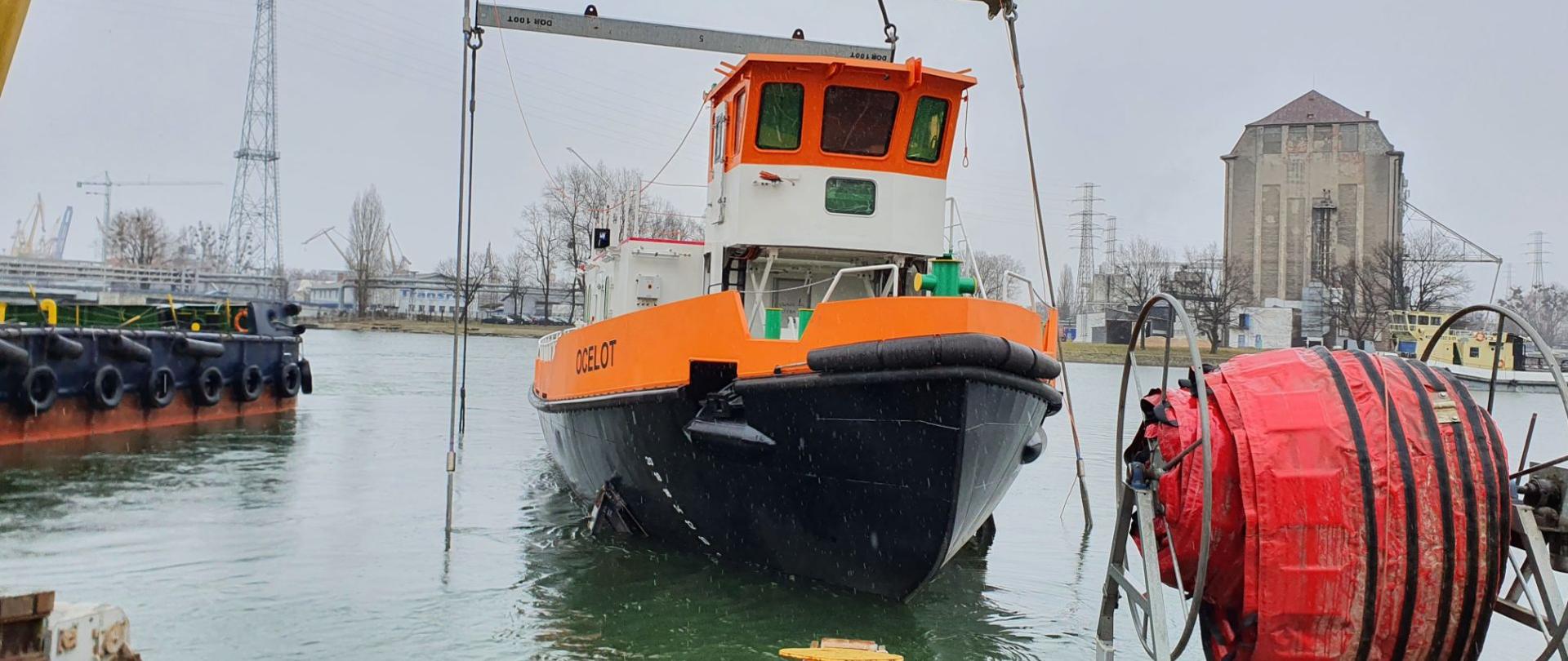 Zwodowano lodołamacz Ocelot