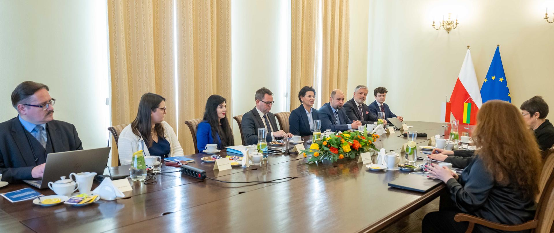 Spotkanie z Minister Sprawiedliwości Litwy Ritą Tamašunienė