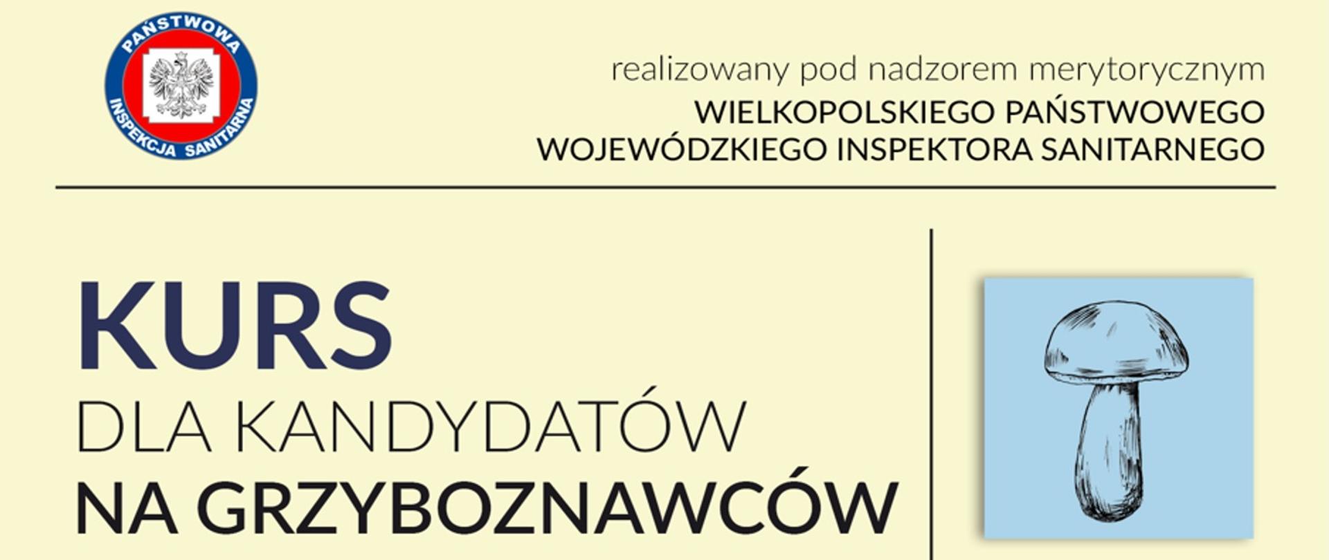 Kurs dla kandydatów na grzyboznawców