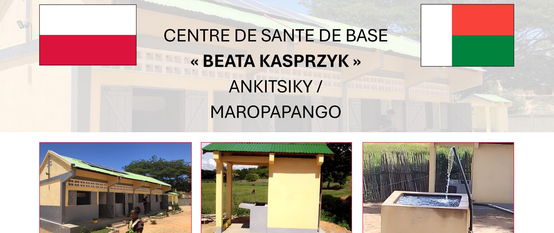 Uroczystość nadania imienia Beaty Kasprzyk ośrodkowi zdrowia w Ankitsiky