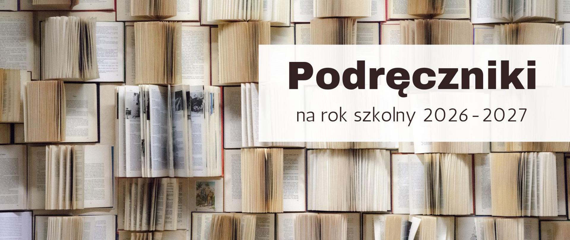 Zestaw podręczników na rok szkolny 2026-2027