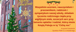 Życzenia świąteczne z okazji Bożego narodzenia 2025