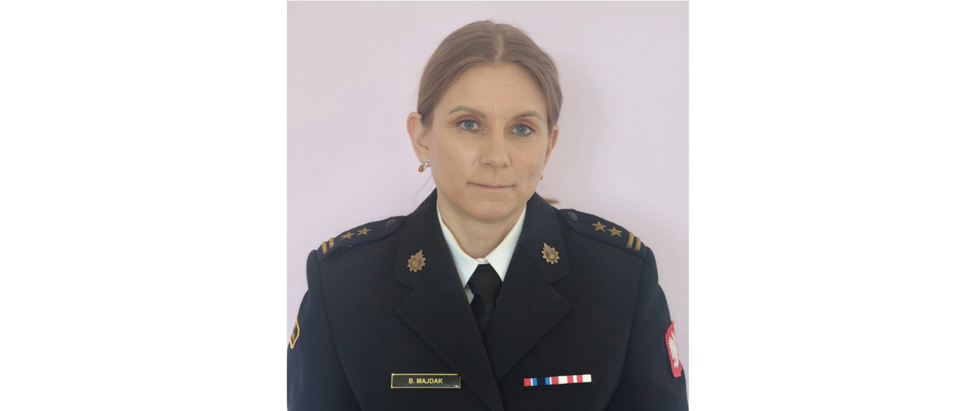 Zastępca Komendanta Powiatowego PSP w Opatowie bryg. mgr inż. Barbara Majdak