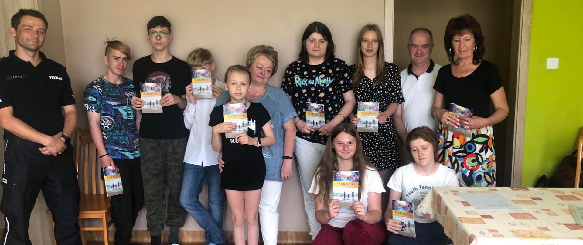 Spotkanie edukacyjne Zdrowe i Bezpieczne wakacje - Placówka Opiekuńczo Wychowawcza starachowice