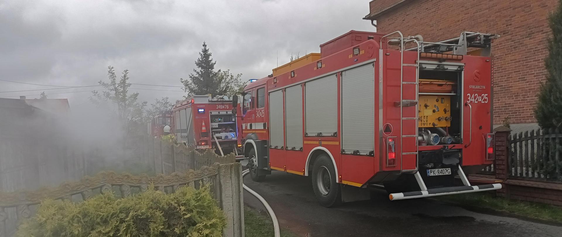 Pożar budynku gospodarczego w Sierzchowie [20.04.2024]
