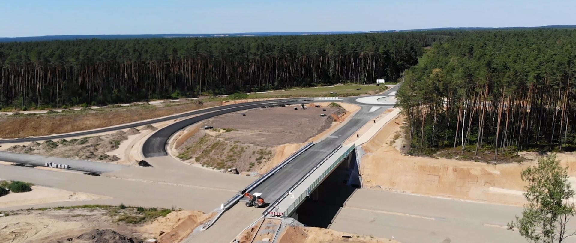 Budowa węzła Olesno w ramach obwodnicy Olesna w ciągu S11