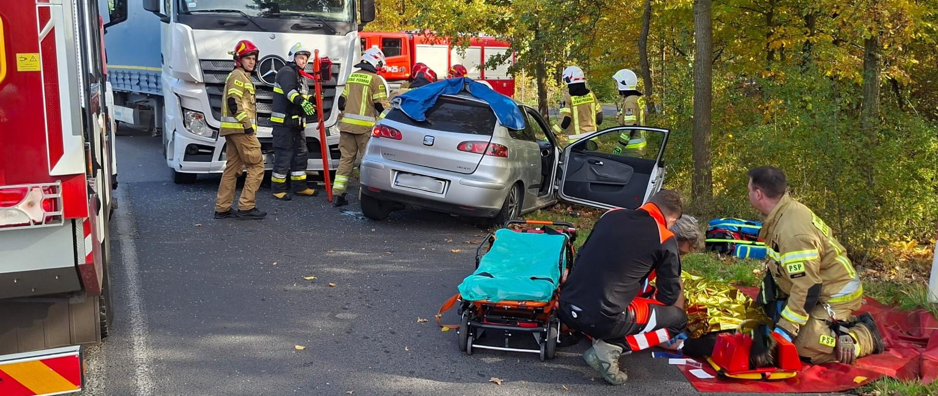 Groźne zderzenie na ul. Ziemskiej i Pod Borem