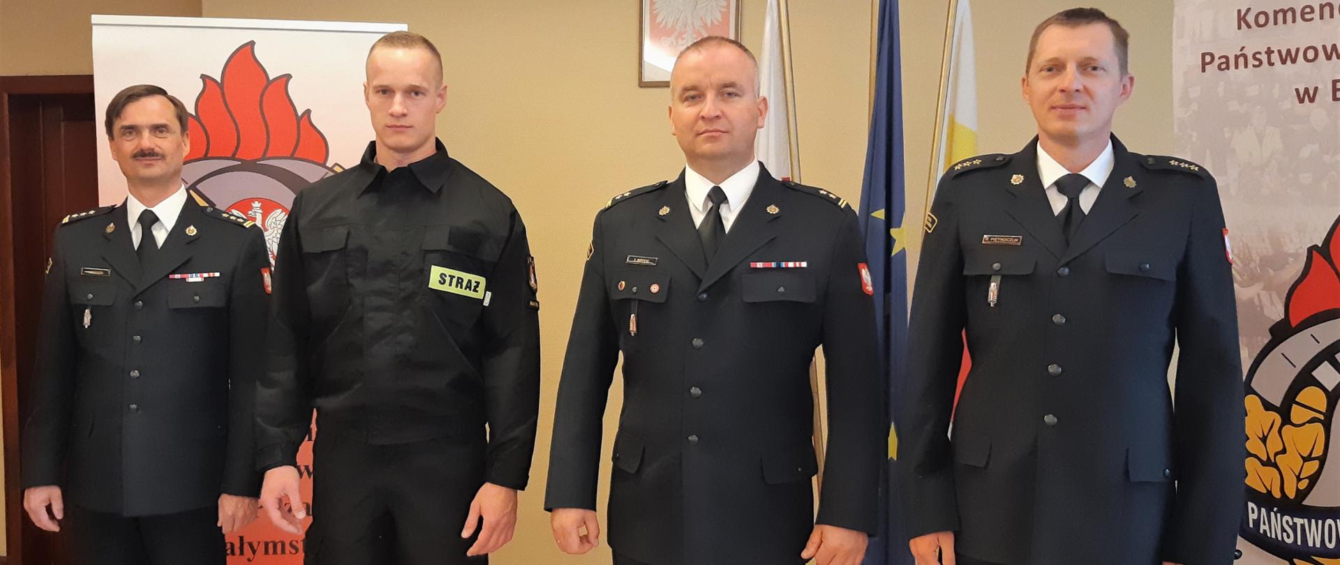 Ślubowanie strażaków