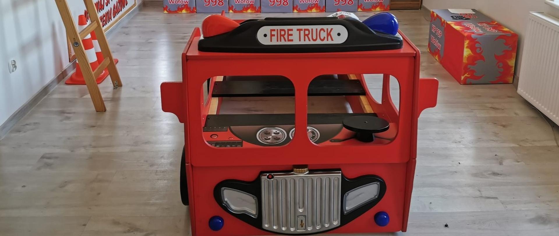 Sala edukacyjna przy Komendzie Powiatowej PSP w Wołowie