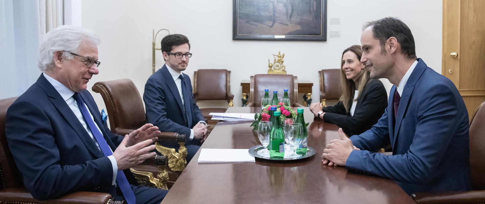 Wizyta ministra spraw zagranicznych Słowenii 