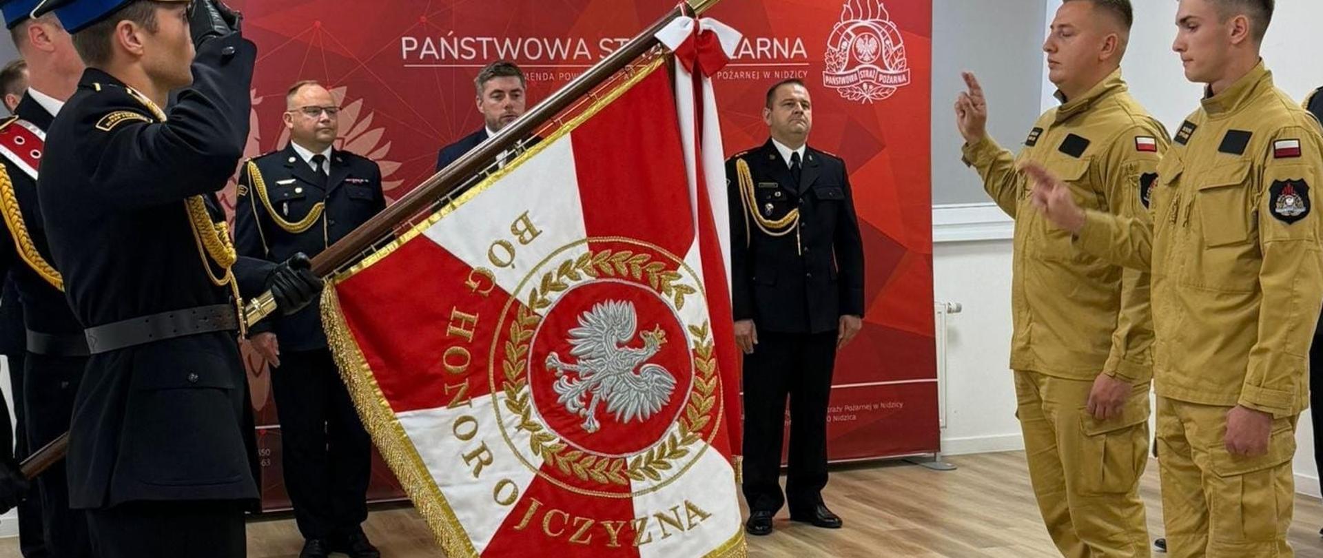 Moment ślubowania