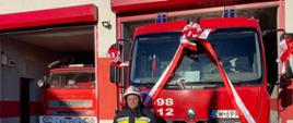 Uroczysty Apel w Ochotniczej Straży Pożarnej w Zalesiu