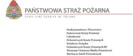 List Kierownictwa Komendy Głównej PSP