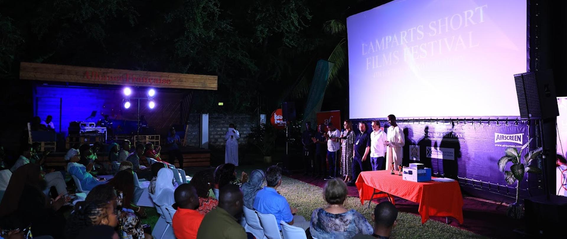 Final ceremony of the 4th LampART Short Film Festival in Mombasa