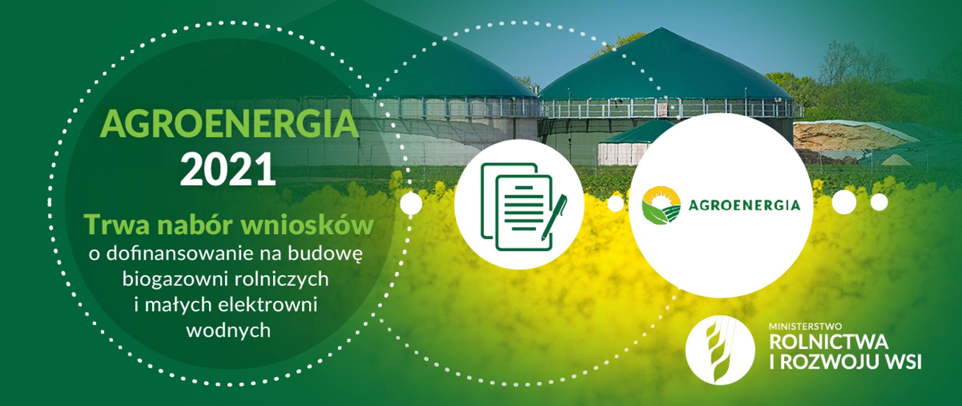 Wsparcie na budowę biogazowni rolniczych i małych elektrowni wodnych