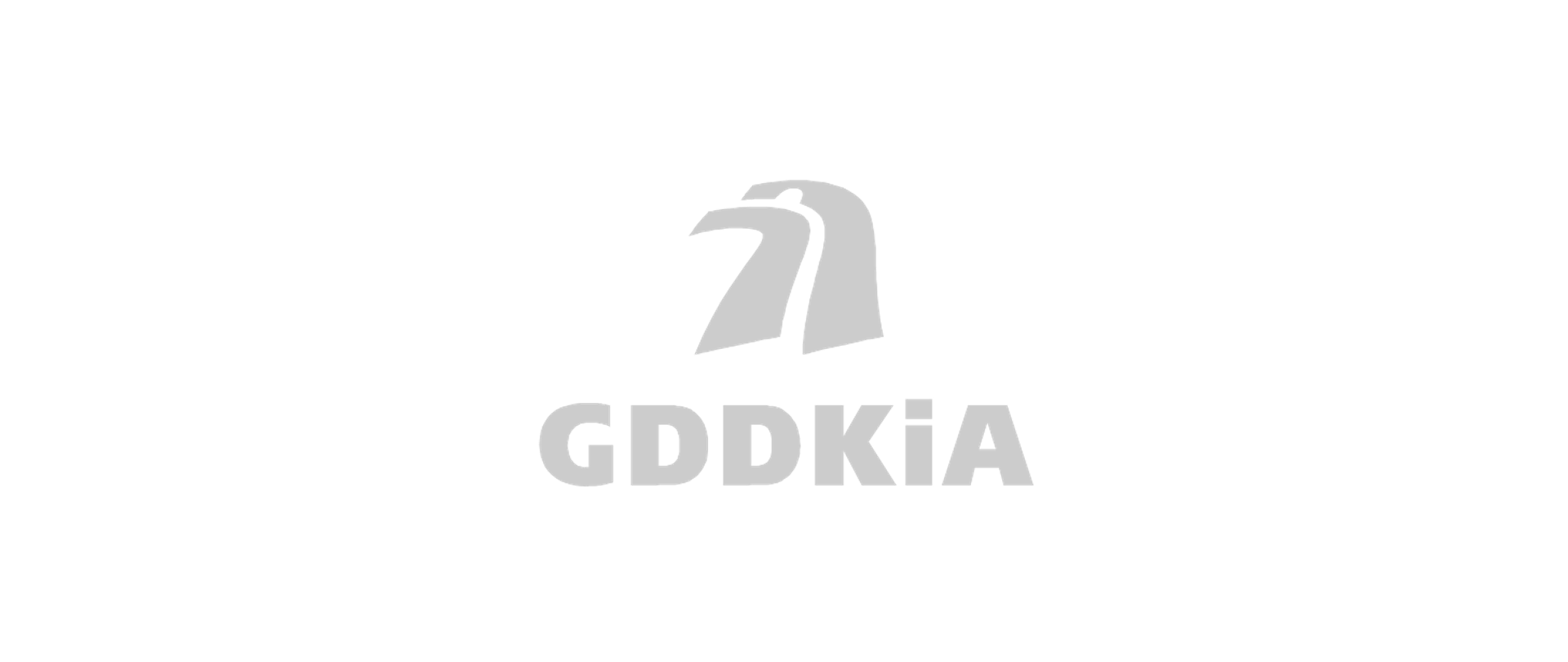 logo GDDKiA w szarym kolorze