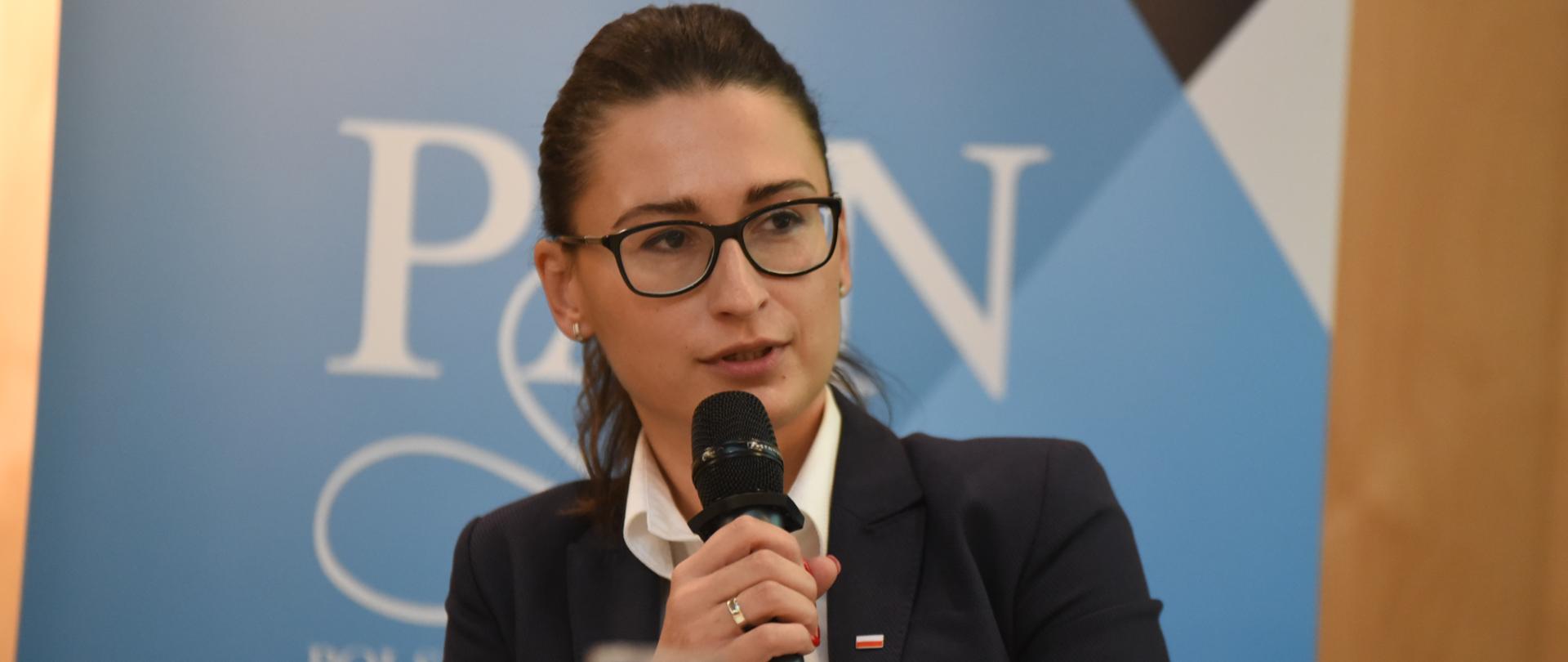 Wiceminister Golińska 