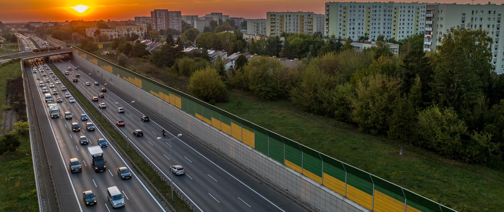 S8 Konotopa - Powązkowska, al. Obrońców Grodna na wysokości Bemowa