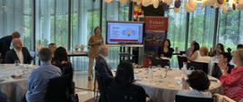  "Jewellery from Poland. Amber - Treasure of the Baltic Sea" - Press and networking breakfast - "Understanding the Singapore Jewellery Market" presentation by Ms. Tanja Sadow G.J.G., Member Relations, Singapore Jewellers Association