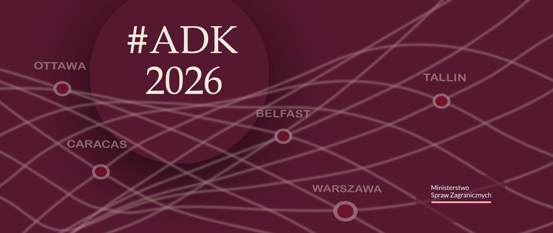 Grafika bordowa #ADK2026