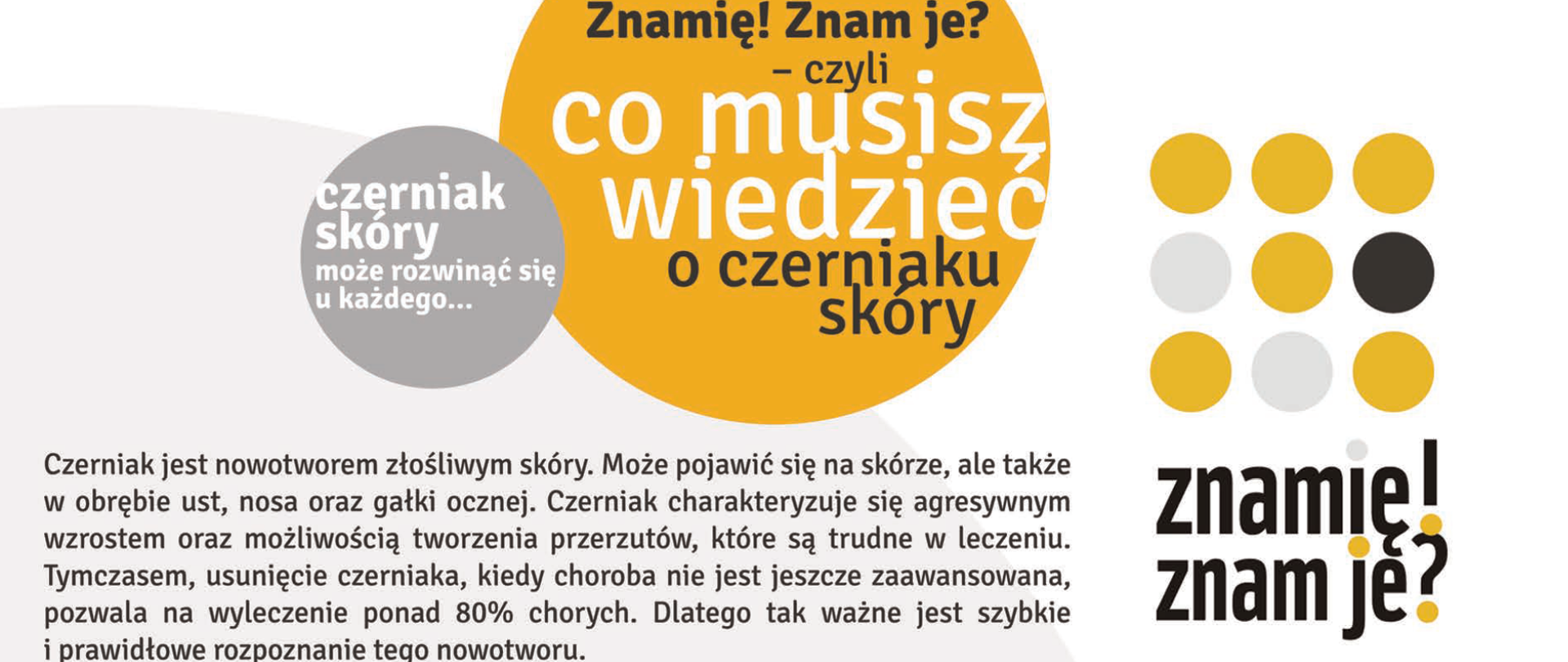 Baner znamię znam je