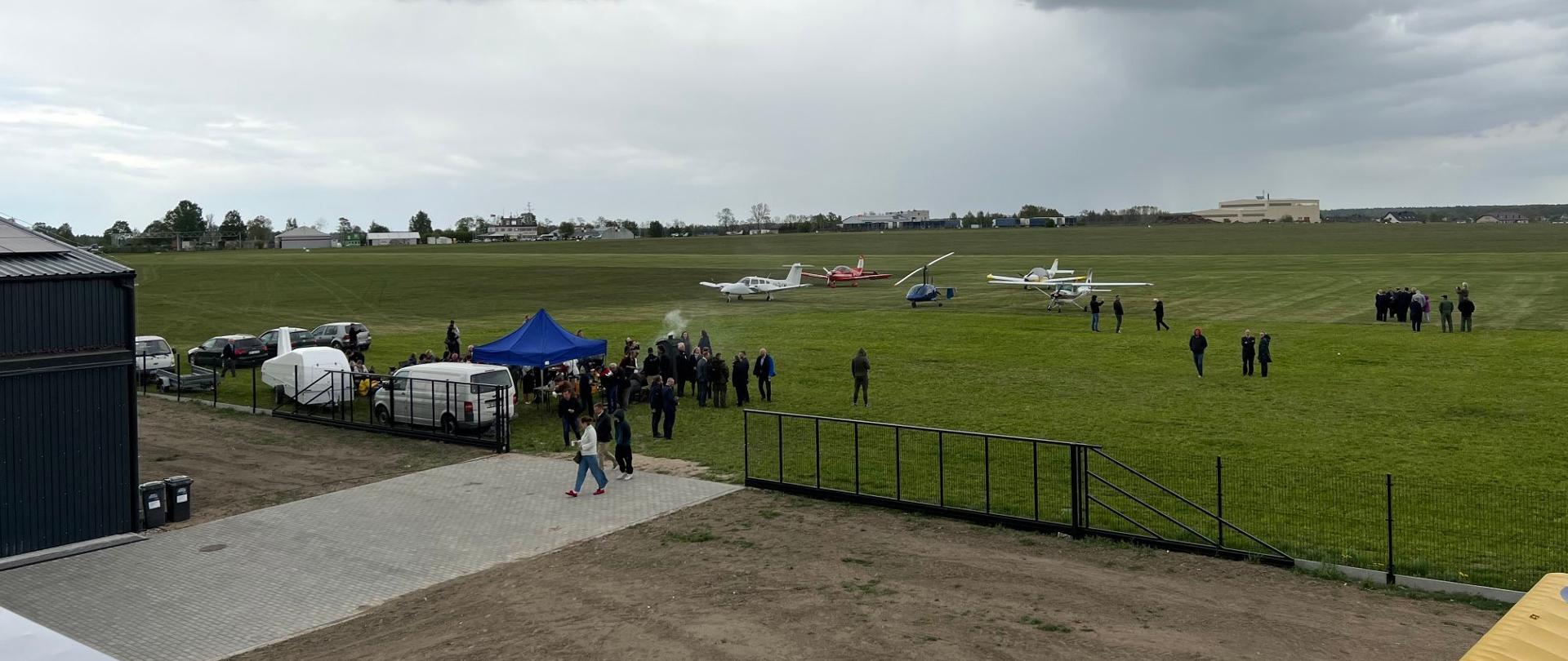 Otwarcie Ośrodka Badań Lotniczych i Kosmicznych Politechniki Warszawskiej w Przasnyszu